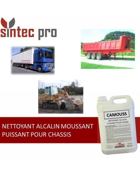 CAMOUSS : le nettoyant moussant professionnel haute performance