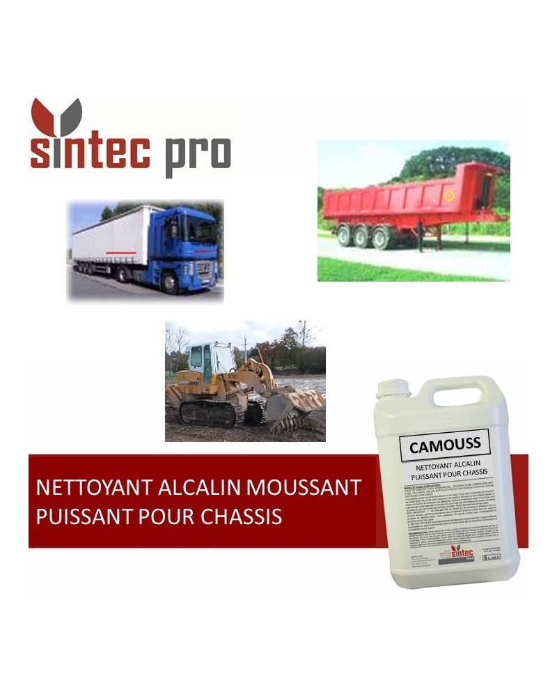 CAMOUSS : le nettoyant moussant professionnel haute performance