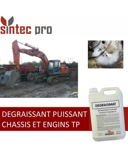 DEGRAISMAT : Nettoyant dégraissant alcalin haute performance pour matériels et surfaces industrielles