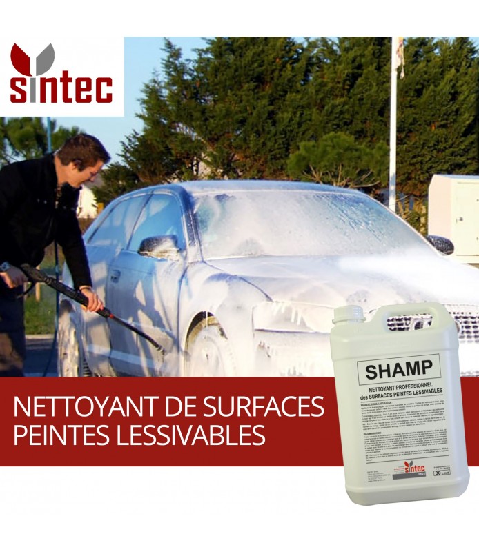SHAMP - Nettoyant professionnel des surfaces peintes lessivables